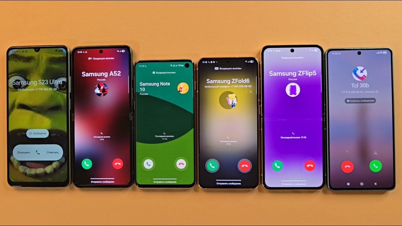 Guess Who Incoming call Samsung ZFlip 3 Samsung S10 Samsung S21 Realme 60X Samsung ZFlip 5 Poco F5