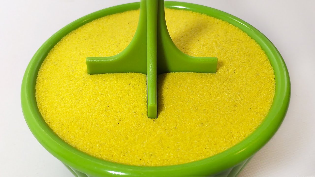 Very Satisfying and Relaxing Compilation 165 Kinetic Sand ASMR