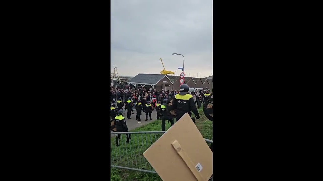 Korte impressie van het KOZP-protest in Yerseke (16 november 2024)