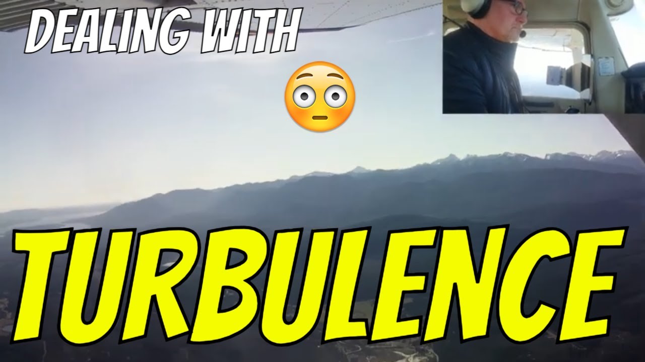 Turbulence on My Way to Port Angeles - Cessna 152 - Private Pilot