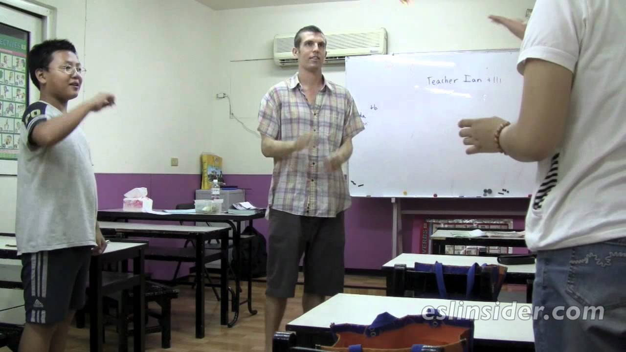 ESL Warm Up Activities - 
