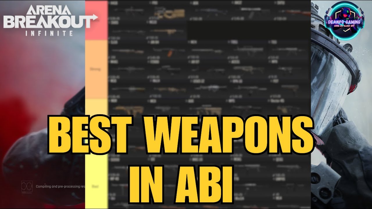 Все оружие в Arena Breakout Infinite Ranked!