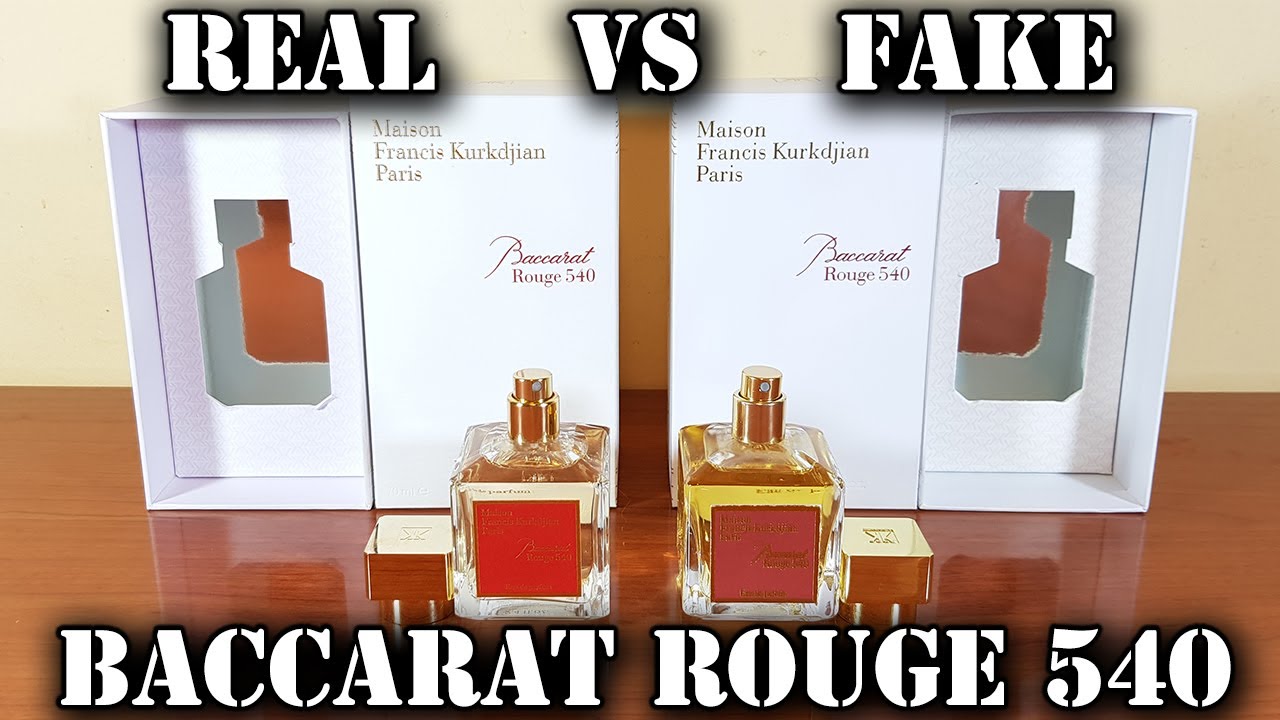 Поддельный аромат - Baccarat Rouge 540 EdP от Maison Francis Kurkdjian
