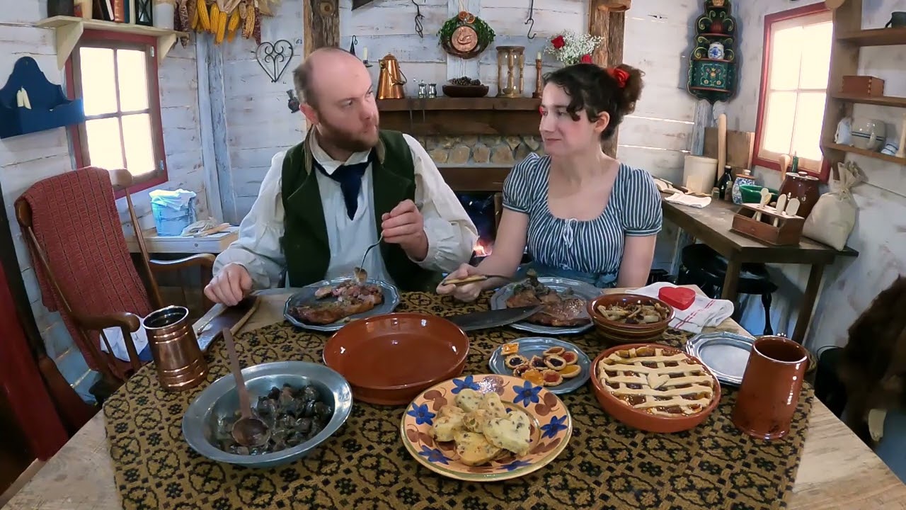 1820s Valentines Day Dinner, Chew Chat