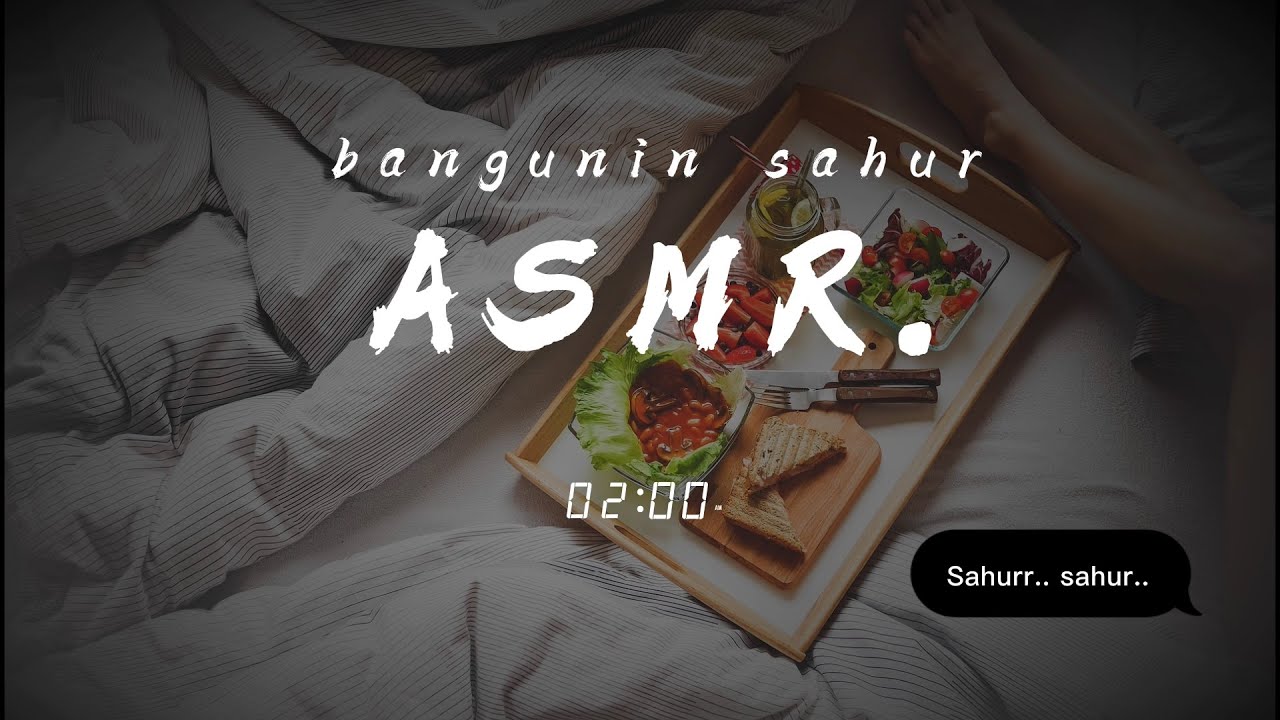 ASMR Wife | Bangunin Kamu Buat Sahur😘 | ASMR Roleplay Indonesia | [sahur][dibangunin ayang][ASMR]