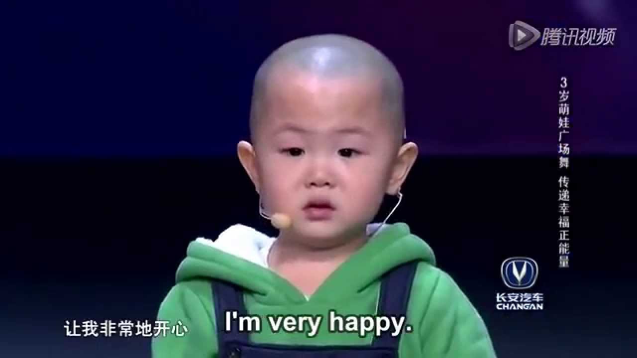 Best Break Dance Ever - Adorable 3 year old is very happy to dance!