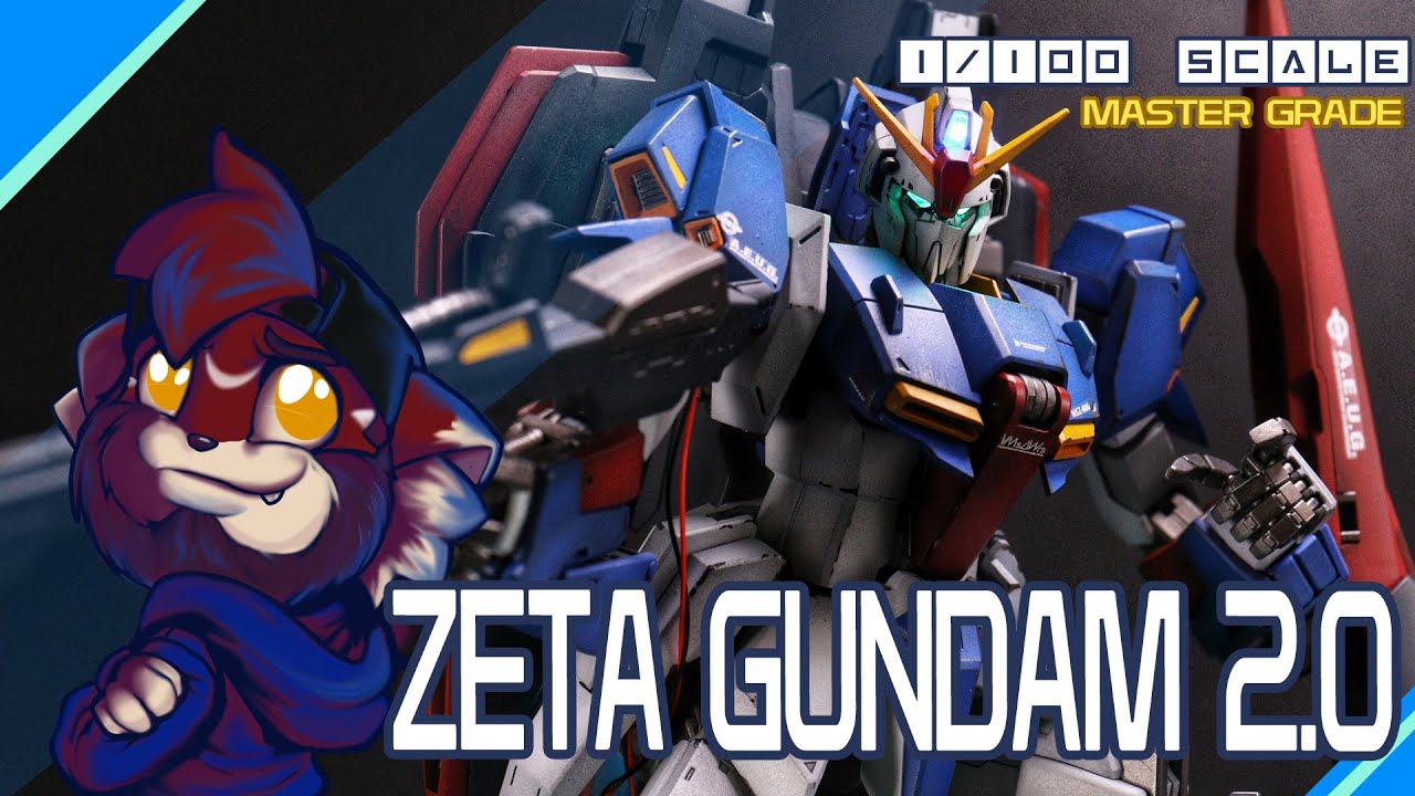 #NewtypeHq #Gunpla MG ZETA GUNDAM 2.0