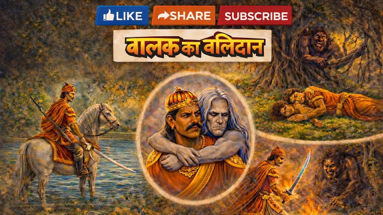 Betal Pachchisi की 10वीं कहानी | बालक का बलिदान | राजा विक्रम और बेताल #audiobook #trending #audio 
