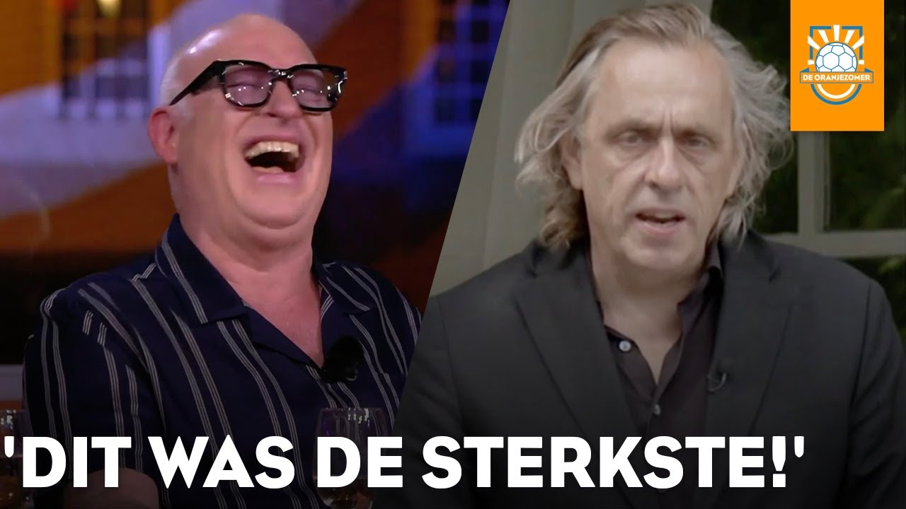 René geniet van column Marcel van Roosmalen: 'Dit was de sterkste!' | DE ORANJEZOMER