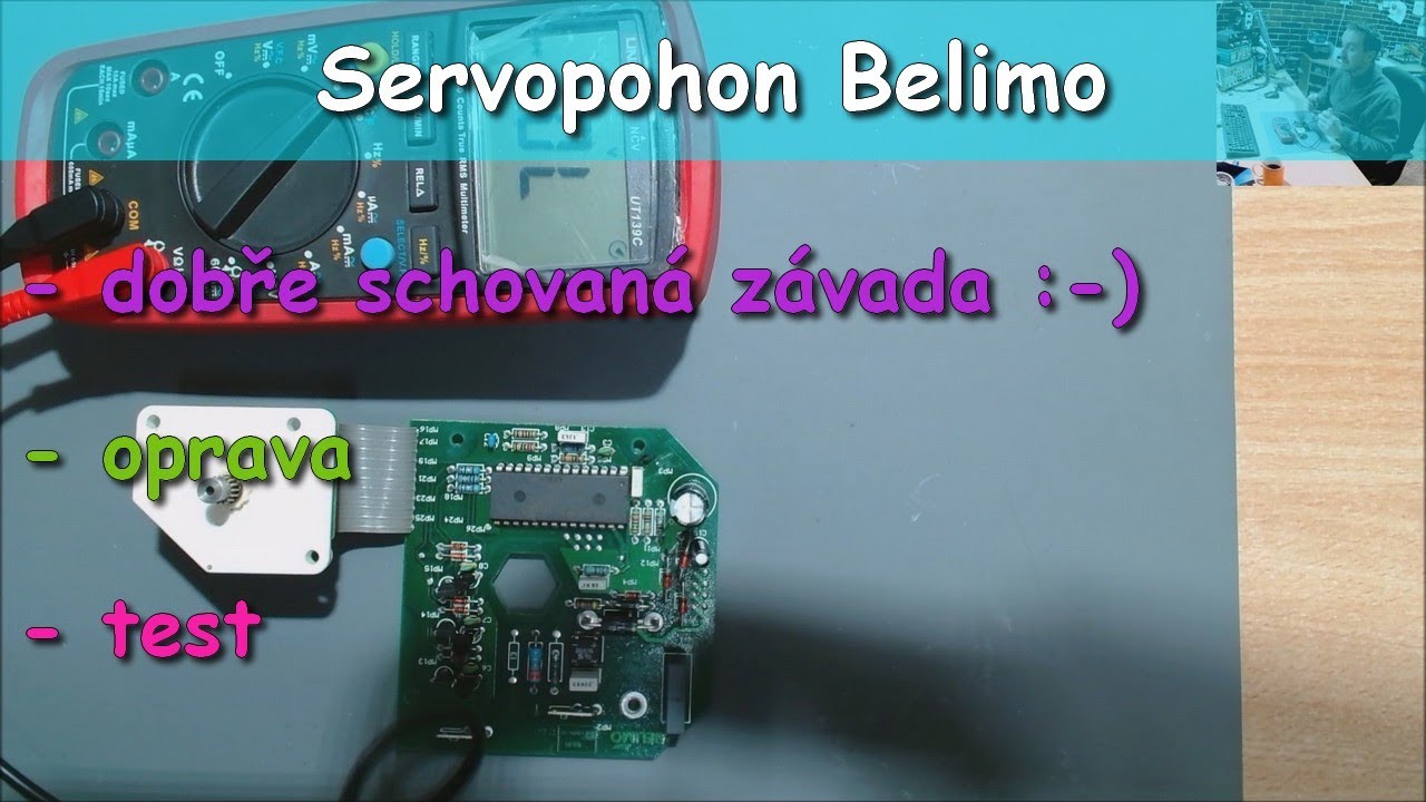 Servopohon Belimo - Trošku hra na schovku :-)