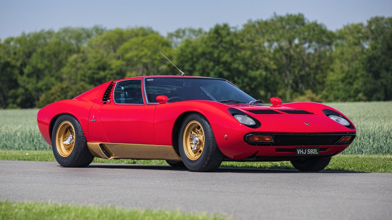 Lot 535 - 1972 Lamborghini Miura SV