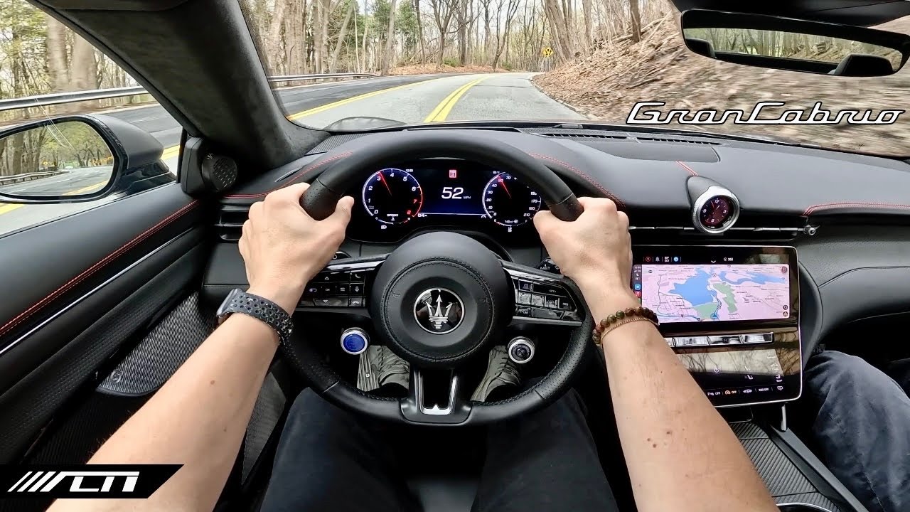 2025 Maserati GranCabrio Trofeo POV Drive /// Mastering The Nettuno V6