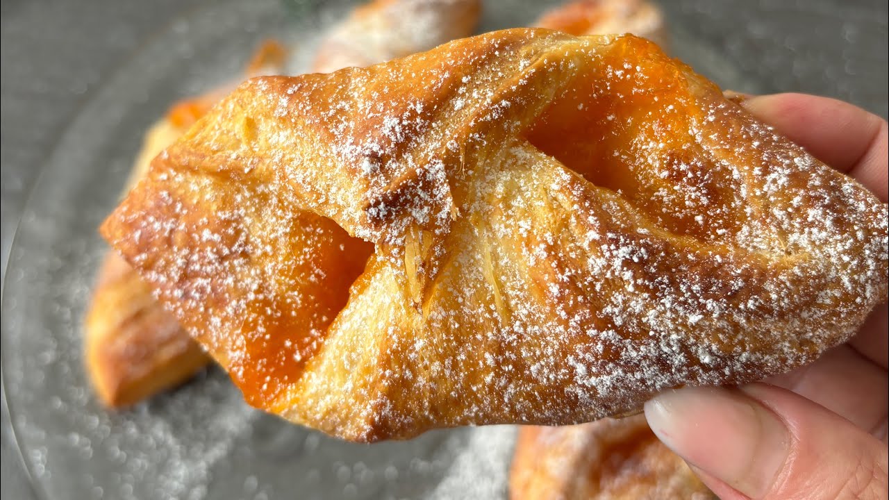 Plunderteig Blitz Rezept #plunderteig #nussinebackt #video