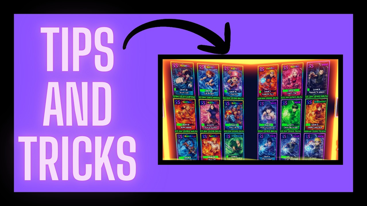 Tips and Tricks to Progress Fast in Anime Card Collector!