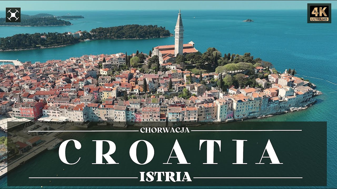Istria 4K: Aerial Tour of Rovinj, Pula & Porec | Adriatic Coastal Towns by Drone