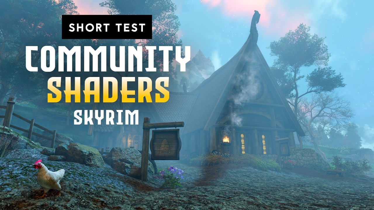 Skyrim Community Shaders - Short Test