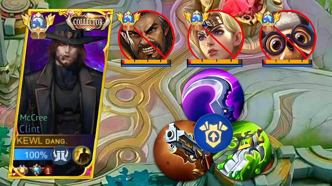 TOP GLOBAL CLINT BRUTAL ONE SHOT BUILD AGAINST META ENEMIES!😱 THEY THINK IM USING CHEAT! - MLBB