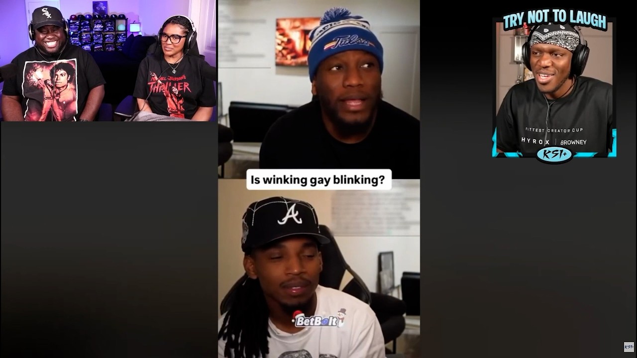 Kidd and Cee Reacts To Try Not To Laugh w/KSI