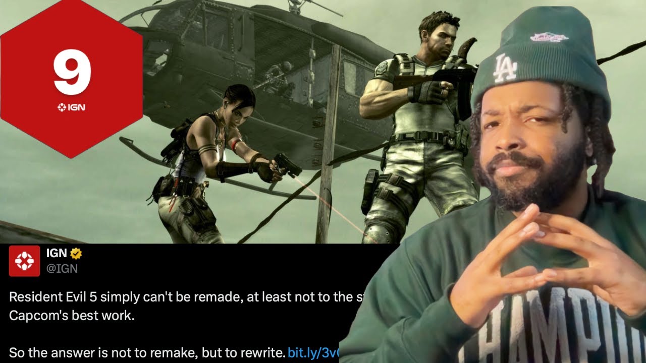 IGN ДОЛЖЕН БЫТЬ ОСТАНОВЛЕН! RESIDENT EVIL 5 СЛИШКОМ РАСИСТСКИЙ, ЧТОБЫ ПЕРЕДЕЛАТЬ ЕГО?