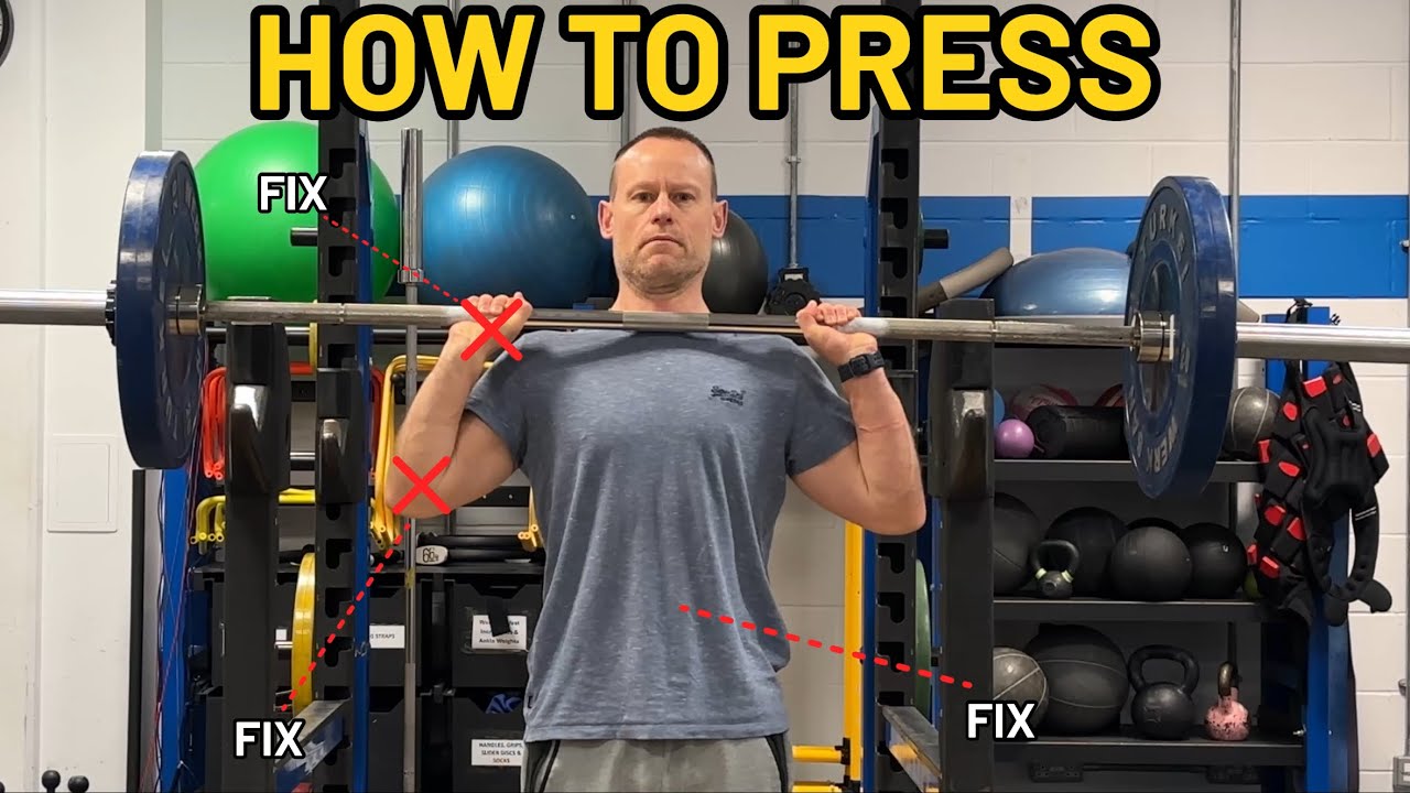 How To Overhead Press For Greater Strength (Step By Step Guide)