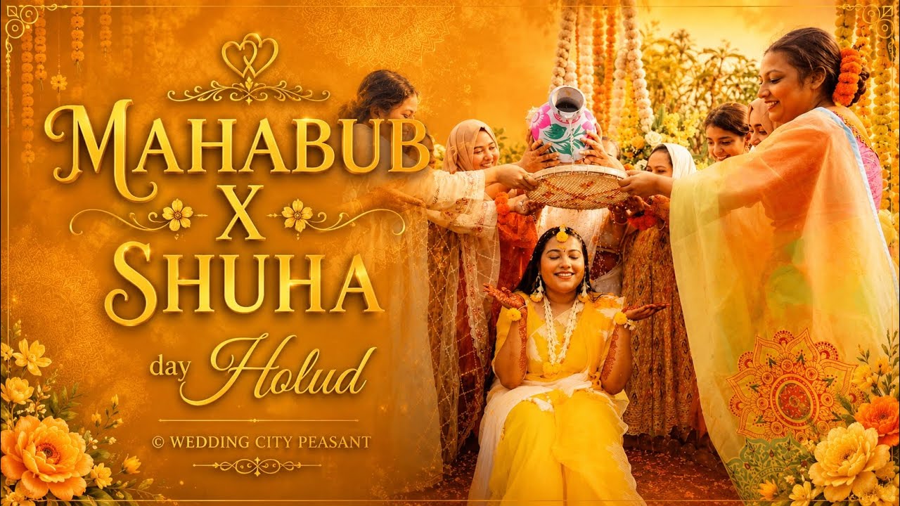 Mahabub X Shuha’s Holud | Wedding City 
