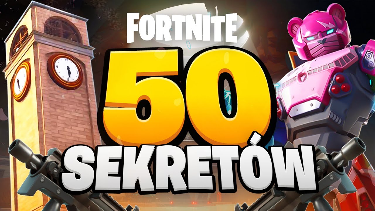 50 Sekretów Których NIE WIESZ o Fortnite!