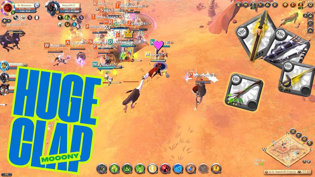 AlbionOnline l Nature POV l Heron Clap l BlackZone l 알비온 온라인 l East l 동부 l 헤론