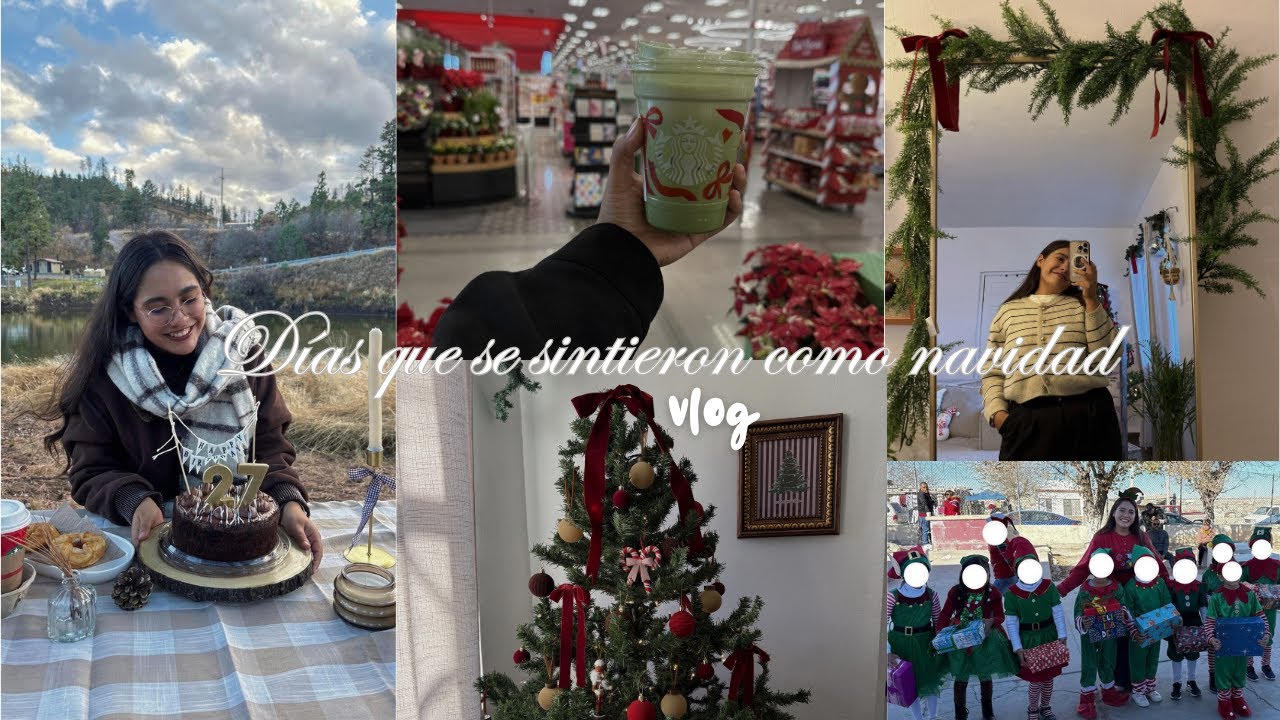 DÍAS QUE SE SINTIERON COMO NAVIDAD 🎅🏼🎄✨| vlogmas?