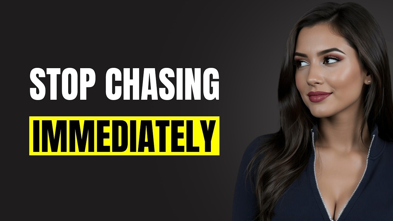 If She Shows These Signs, Stop Chasing Her Immediately | Female Psychology