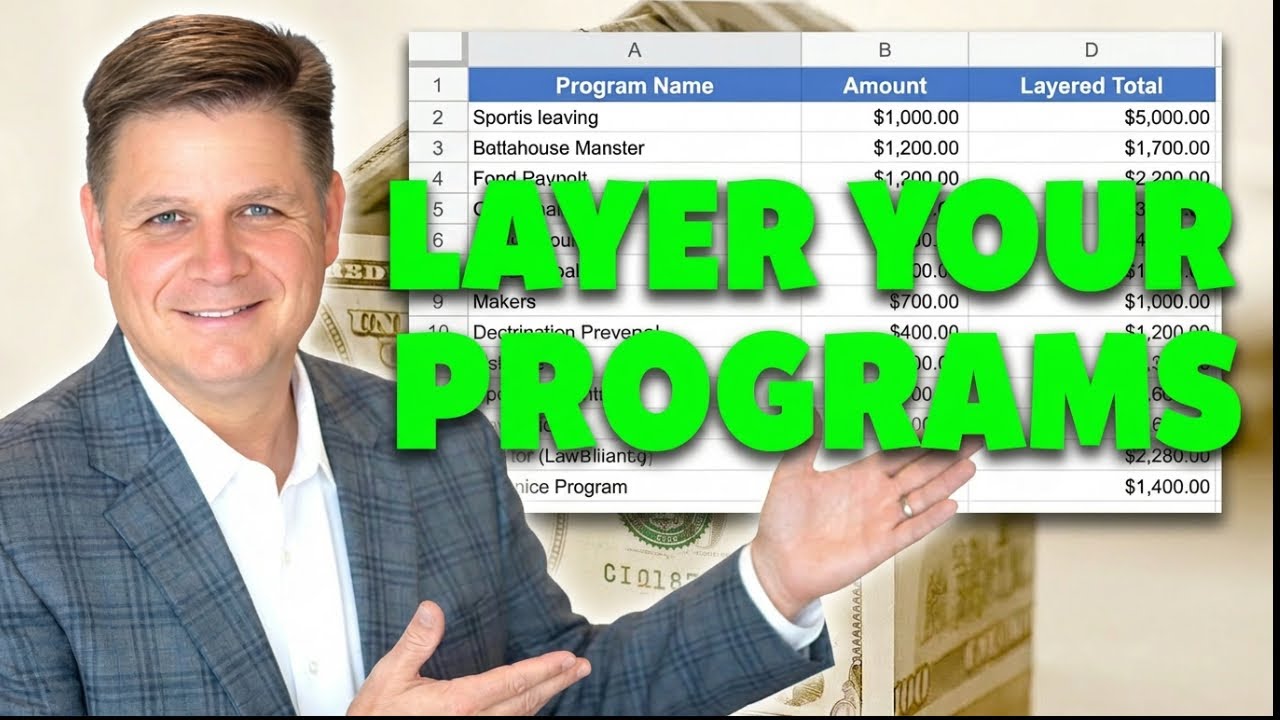 How to Layer Down Payment Programs and Buy a Home with Zero Down