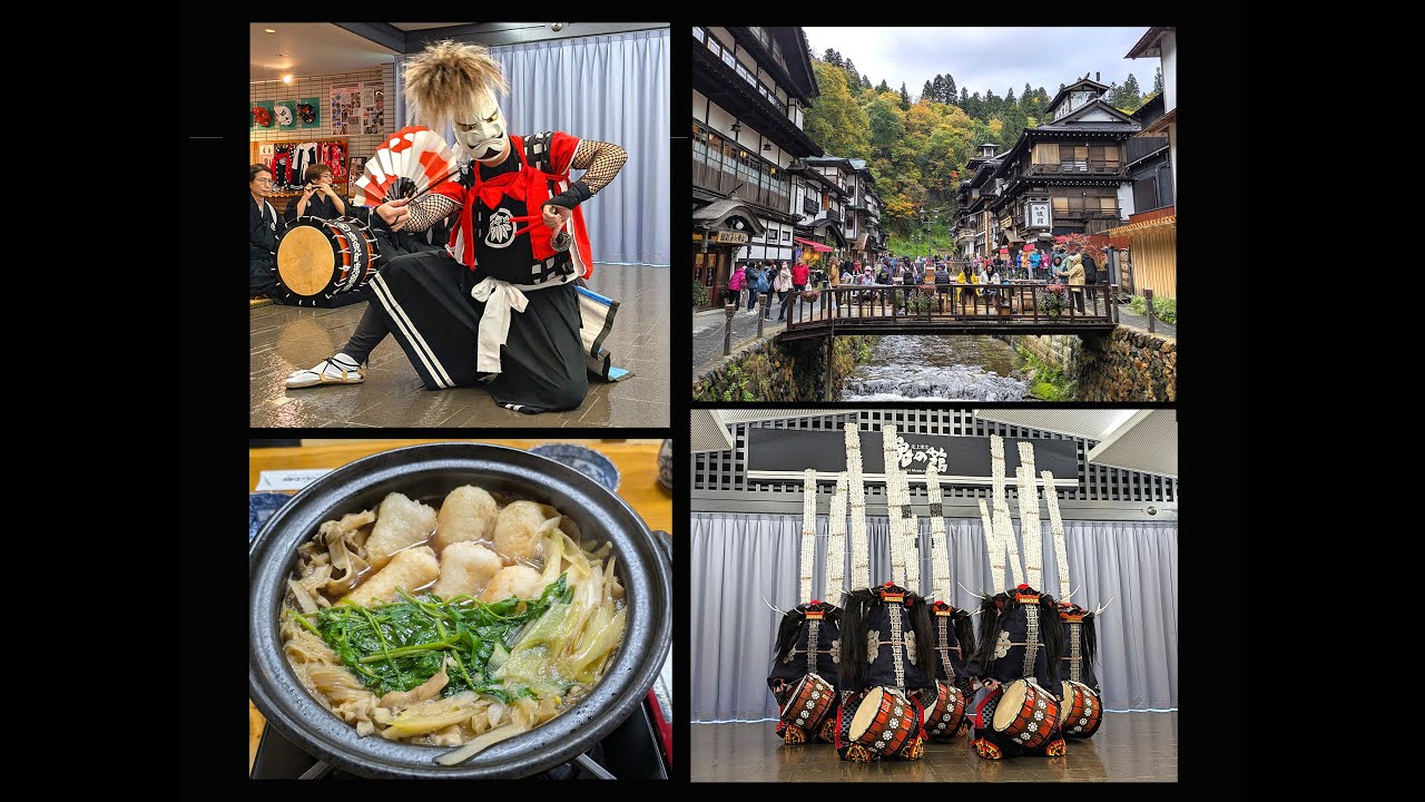 2025晩秋東北。鬼剣舞に獅子踊り。きりたんぽに銀山温泉。二泊三日、車中泊の旅です。