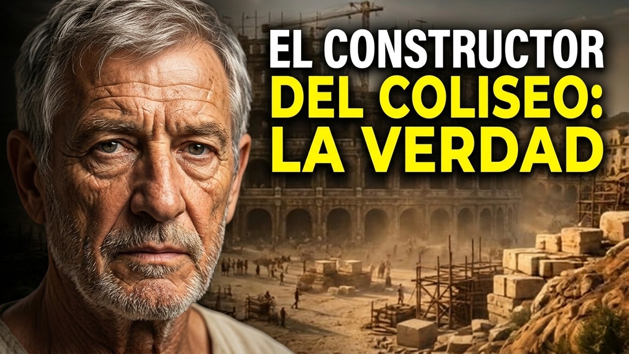 La Historia Oculta del Hombre que Construyó el Coliseo de Roma (Con IA)