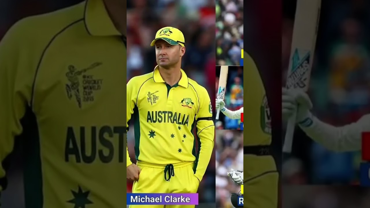 Michael Clarke the former Australian cricketer had a remarkable career as batsman and captain#indian