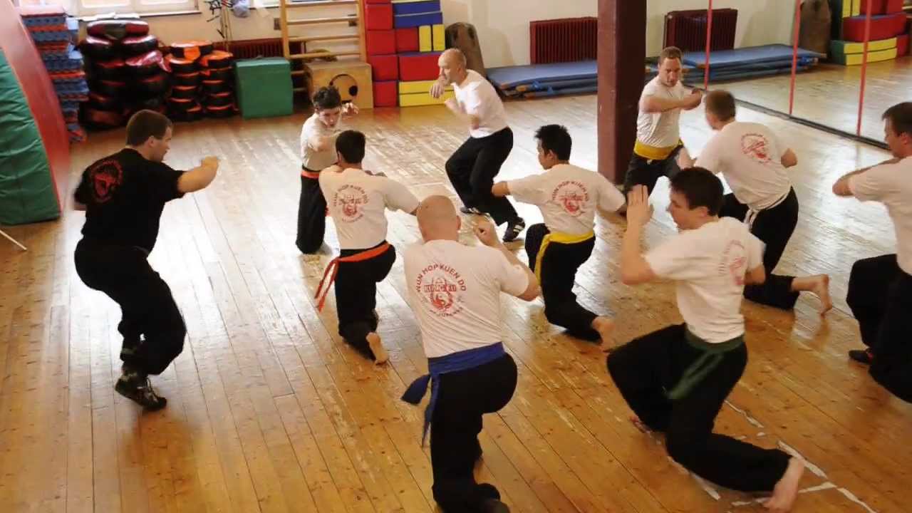 Sifu Dieter Heinsohn Training in HH - Bahrenfeld