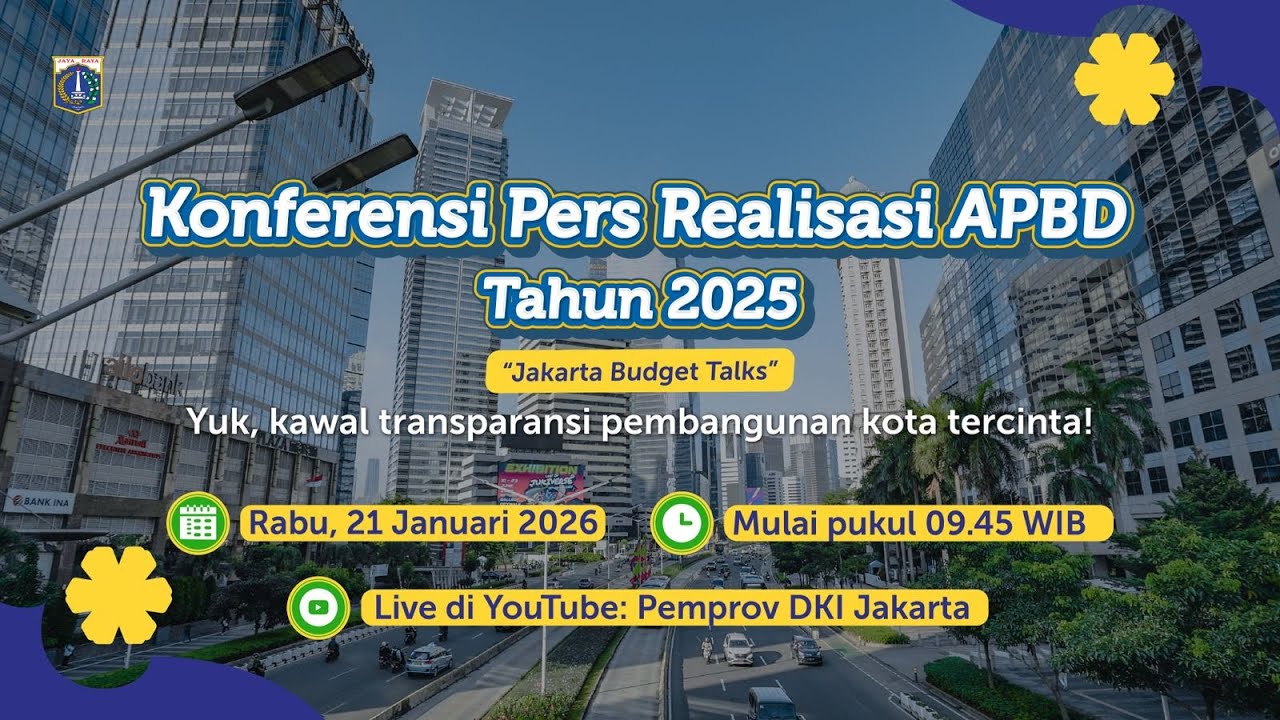 Konferensi Pers Realisasi APBD Tahun 2025