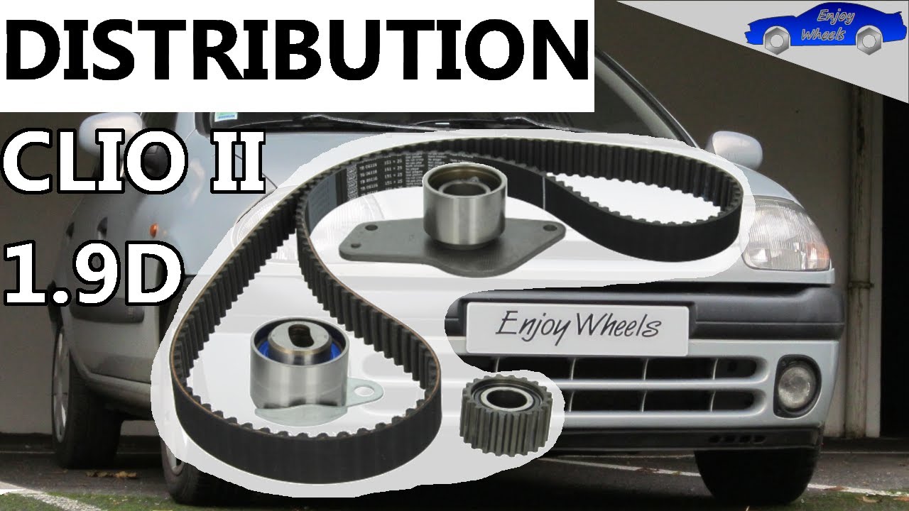 COMMENT remplacer la COURROIE de DISTRIBUTION sur Clio 2 1.9D ( Moteur F8Q ) ? TUTO COMPLET !