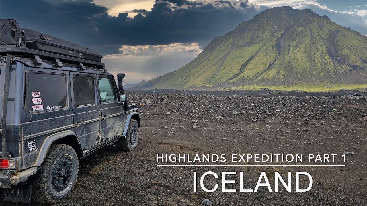 ICELAND - Highlands Expedition  part # 1