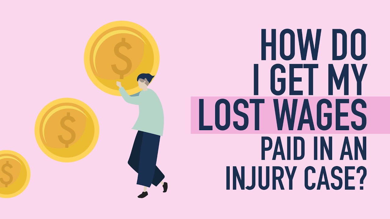 How Do I Get My LOST WAGES Paid In An Injury Case? - [Call 312-500-4500]