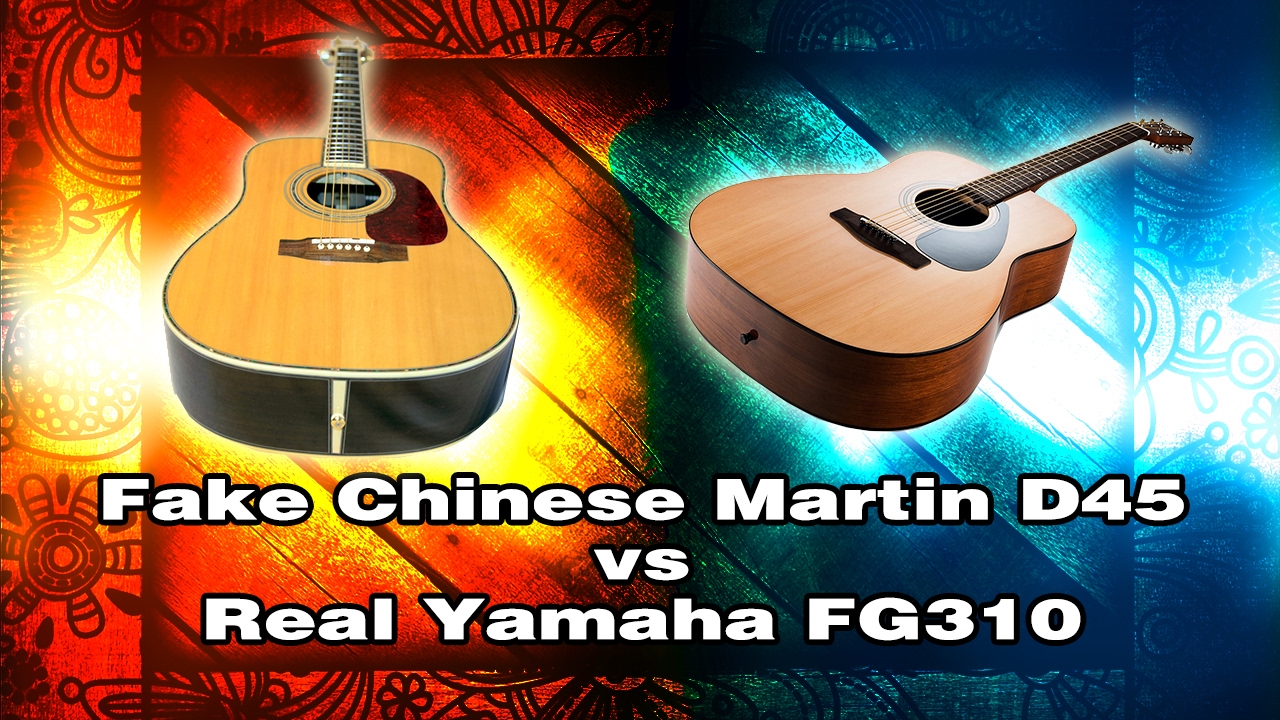 How does a fake D45 compare?