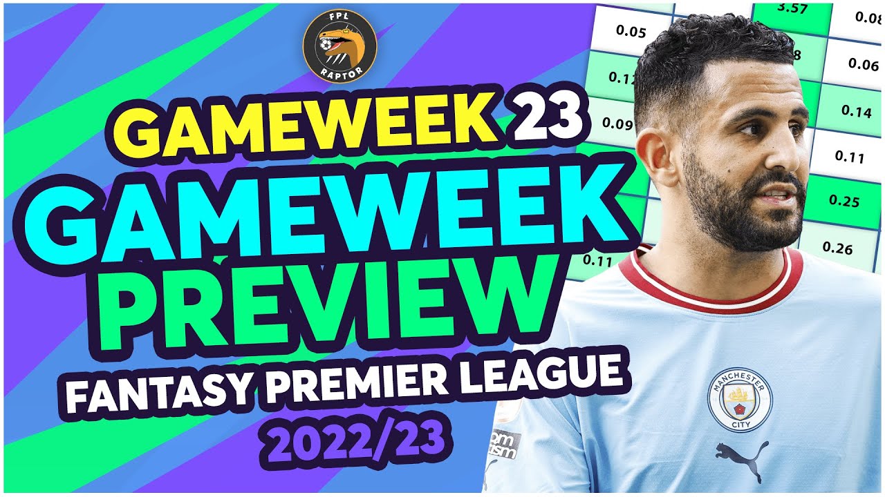 FPL DOUBLE GAMEWEEK 23 PREVIEW | ODEGAARD, MAHREZ, SAKA & MORE | Fantasy Premier League Tips 2022/23