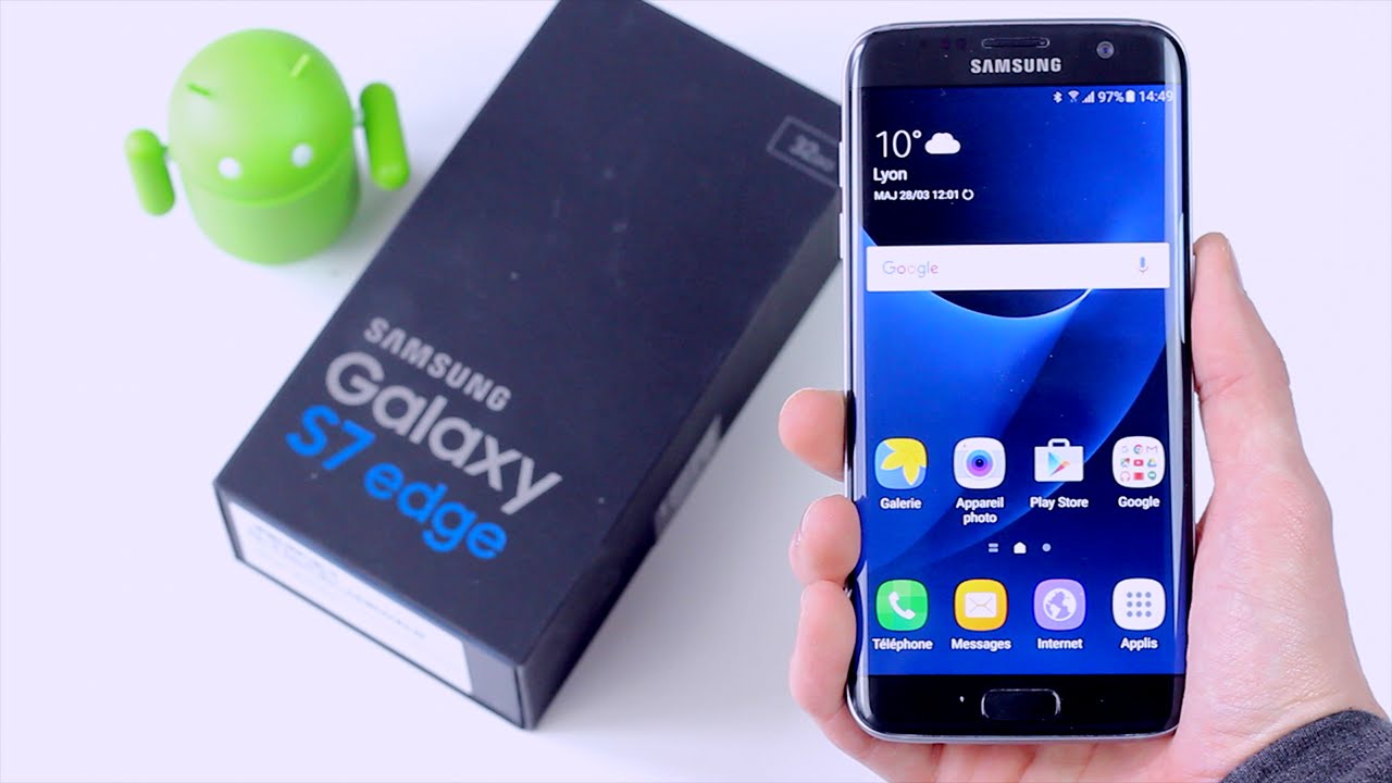 Samsung Galaxy S7 EDGE : Déballage et première prise en main