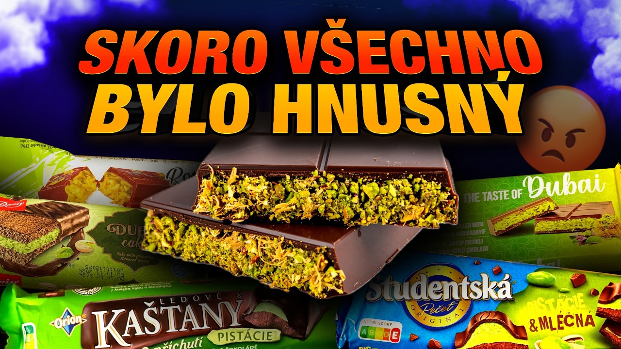 DUBAJSKÁ ČOKOLÁDA! Velká Ochutnávka!