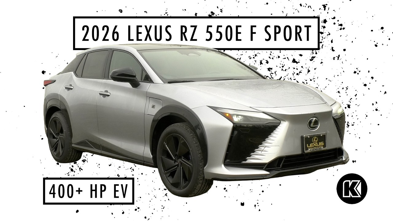 2026 Lexus RZ 550e F SPORT AWD Walkaround | Kendall Lexus of Eugene