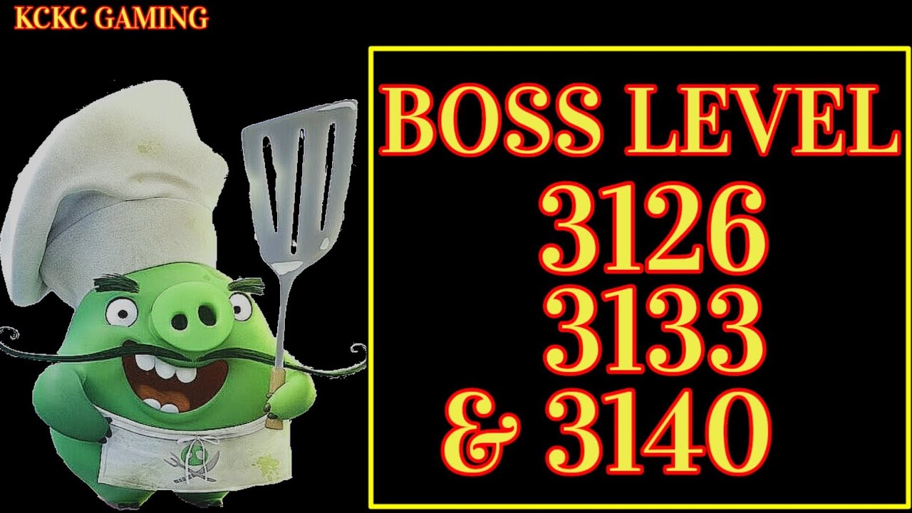 ANGRY BIRDS 2 BOSS LEVEL 3126 3133 3140 All updated before Daily Challenge Today March 12 2022