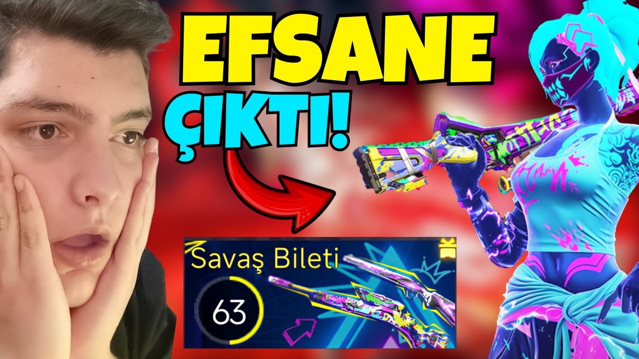 YENİ SEZON BATTLE PASS'İ FULL AÇTIM! 😳🔥