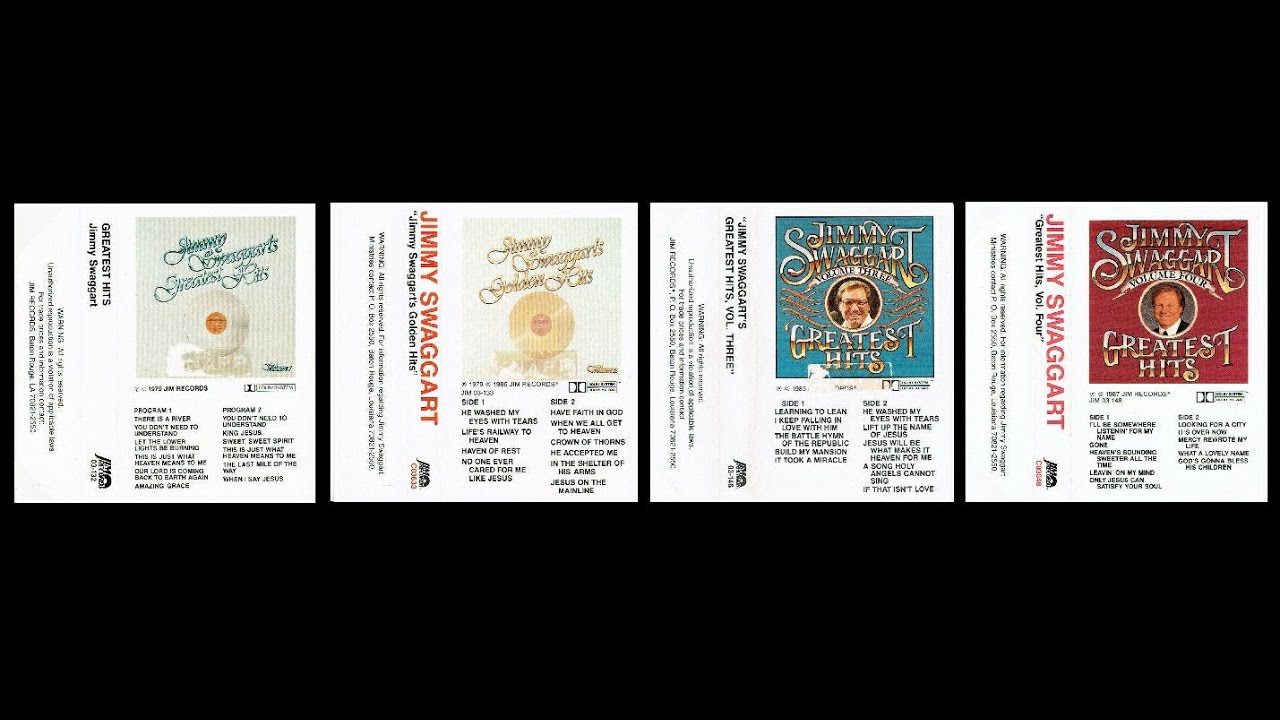 40 Greatest & Golden Hits Vol.1-4 by Jimmy Swaggart 1960-1980