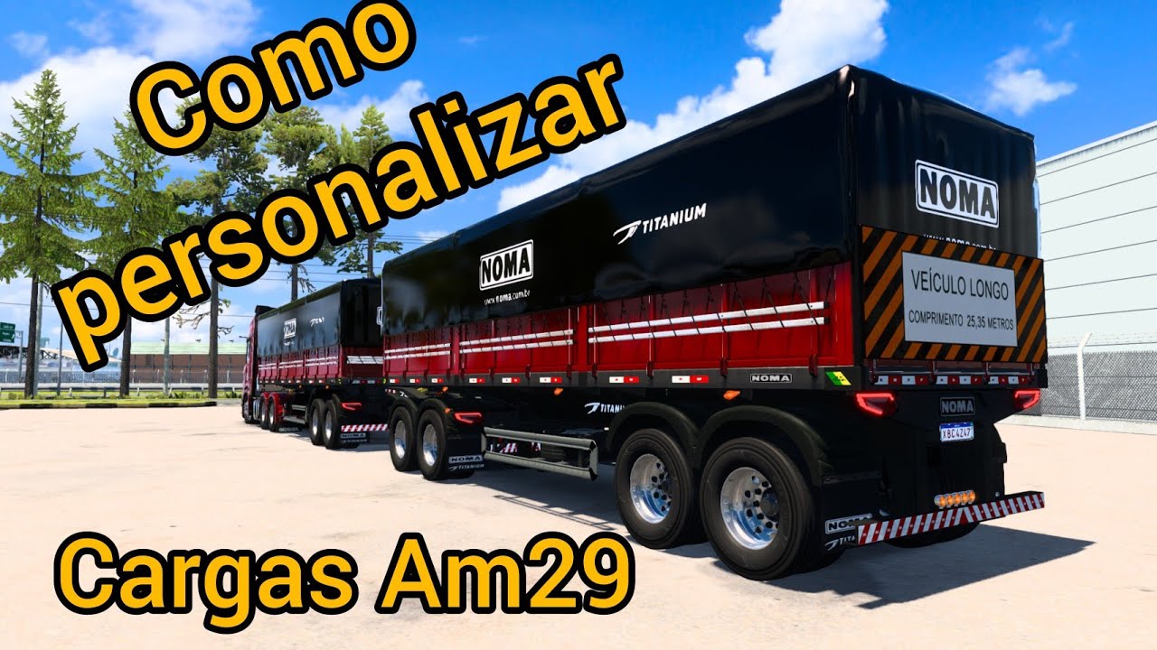 Como personalizar as defs de cargas Reboques AM29
