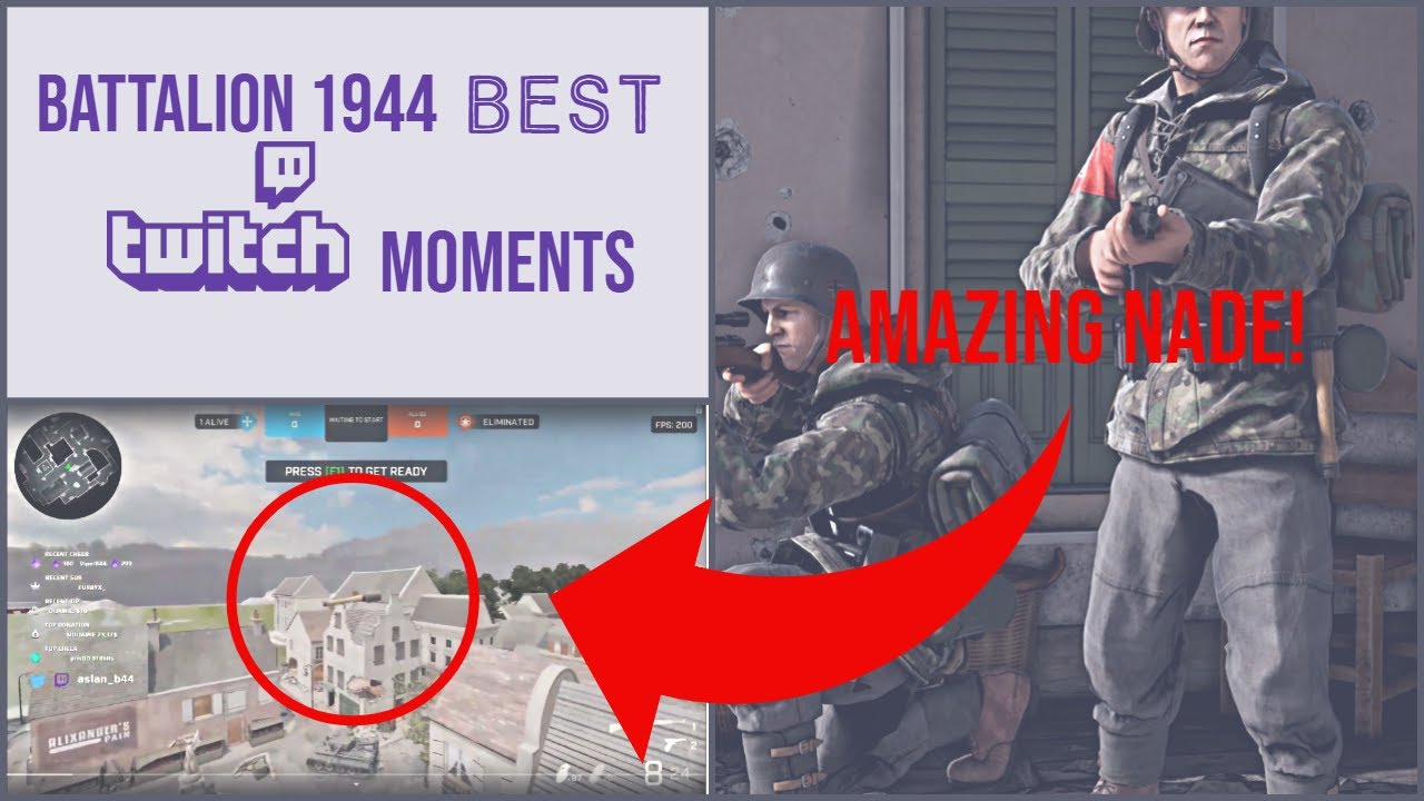 Battalion 1944 Highlights, BEST Twitch Moments EP. 4