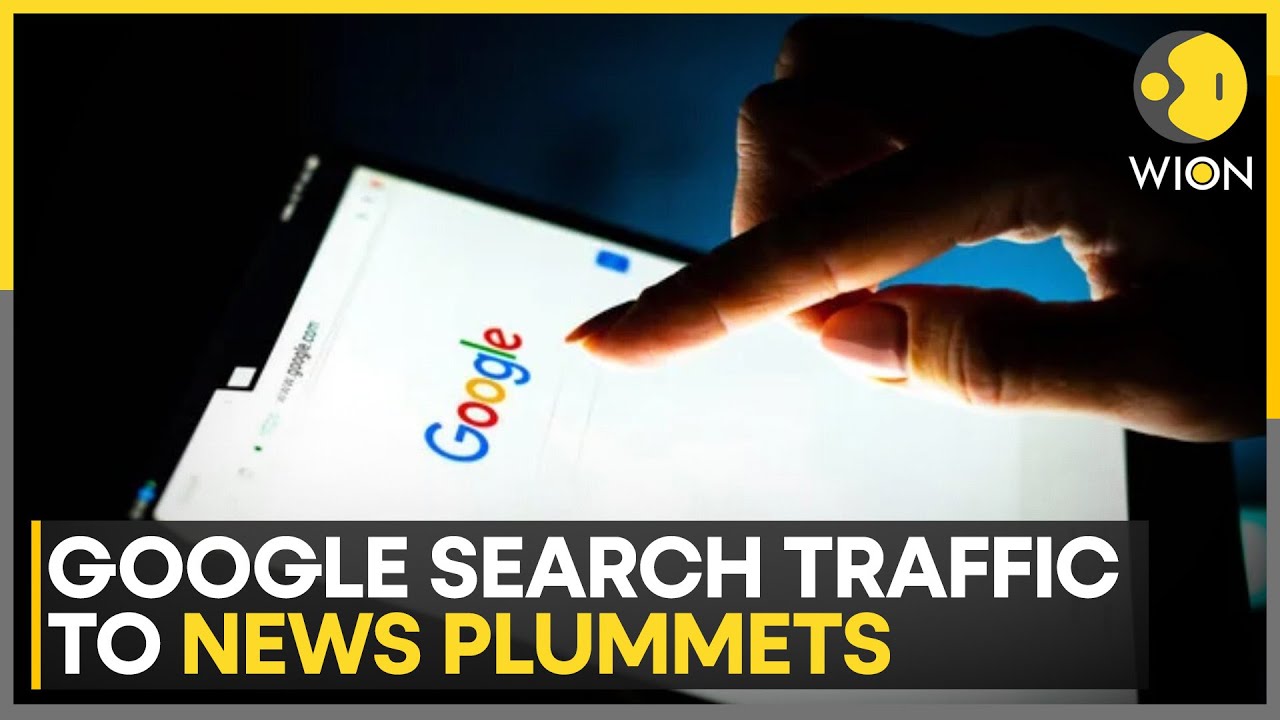 Google Search Traffic To News Publishers Drops From 51% To 27% | WION