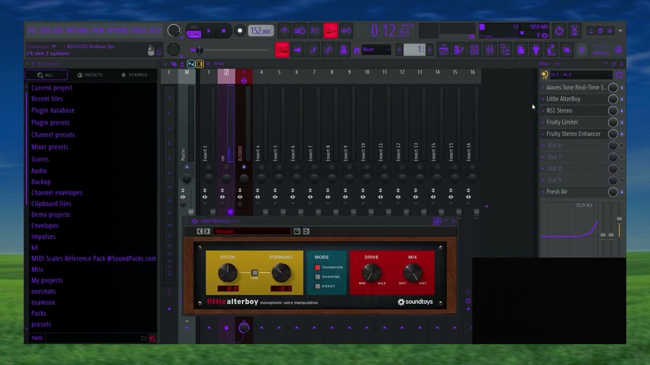 how BLEOOD made lesbian vampire killers | Fl Studio Preset